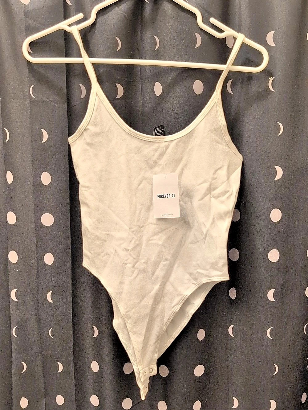 Forever 21 White One-Piece Swimsuit Size XS NWT